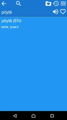 EN-FI Dictionary android App screenshot 5
